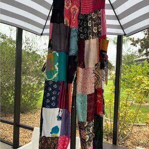 India Boutique Multicolor Boho Blouson Pants